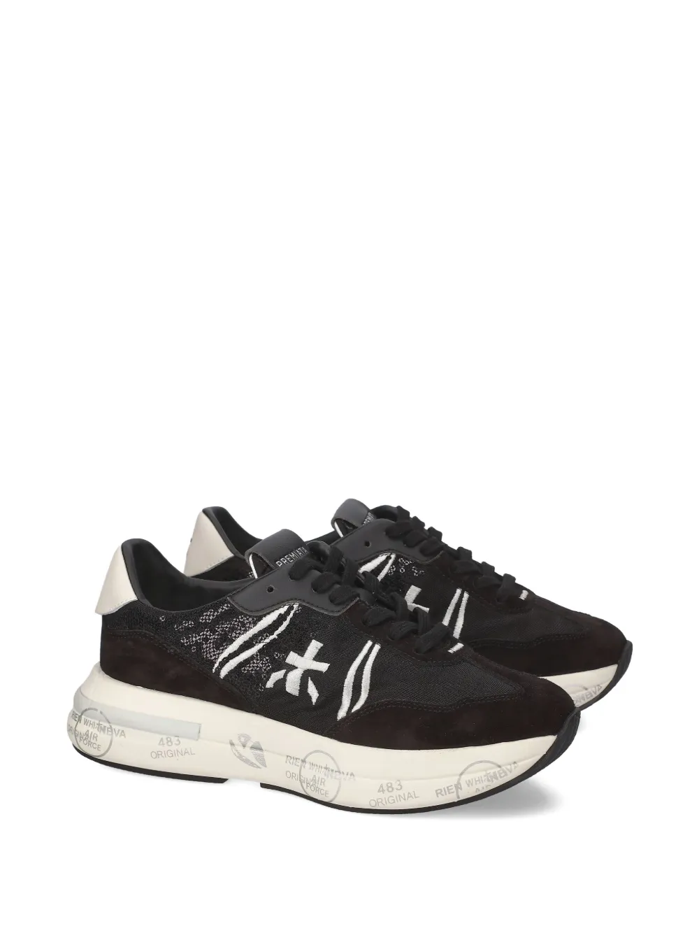 Premiata Cassie sneakers Zwart