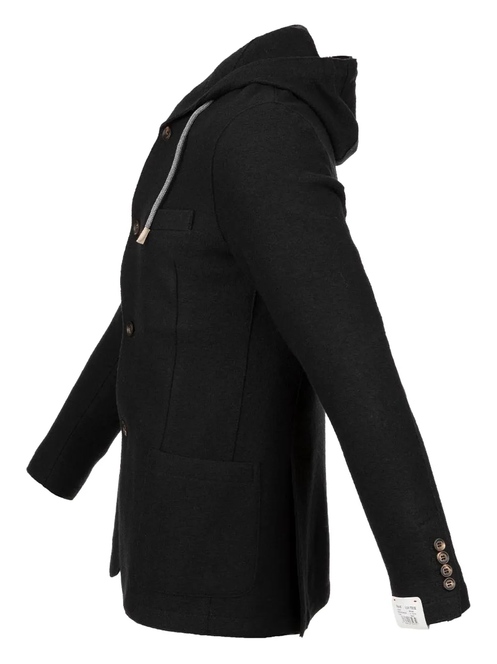 Eleventy chamarra con capucha y botones | Chamarras con capucha | Image 2