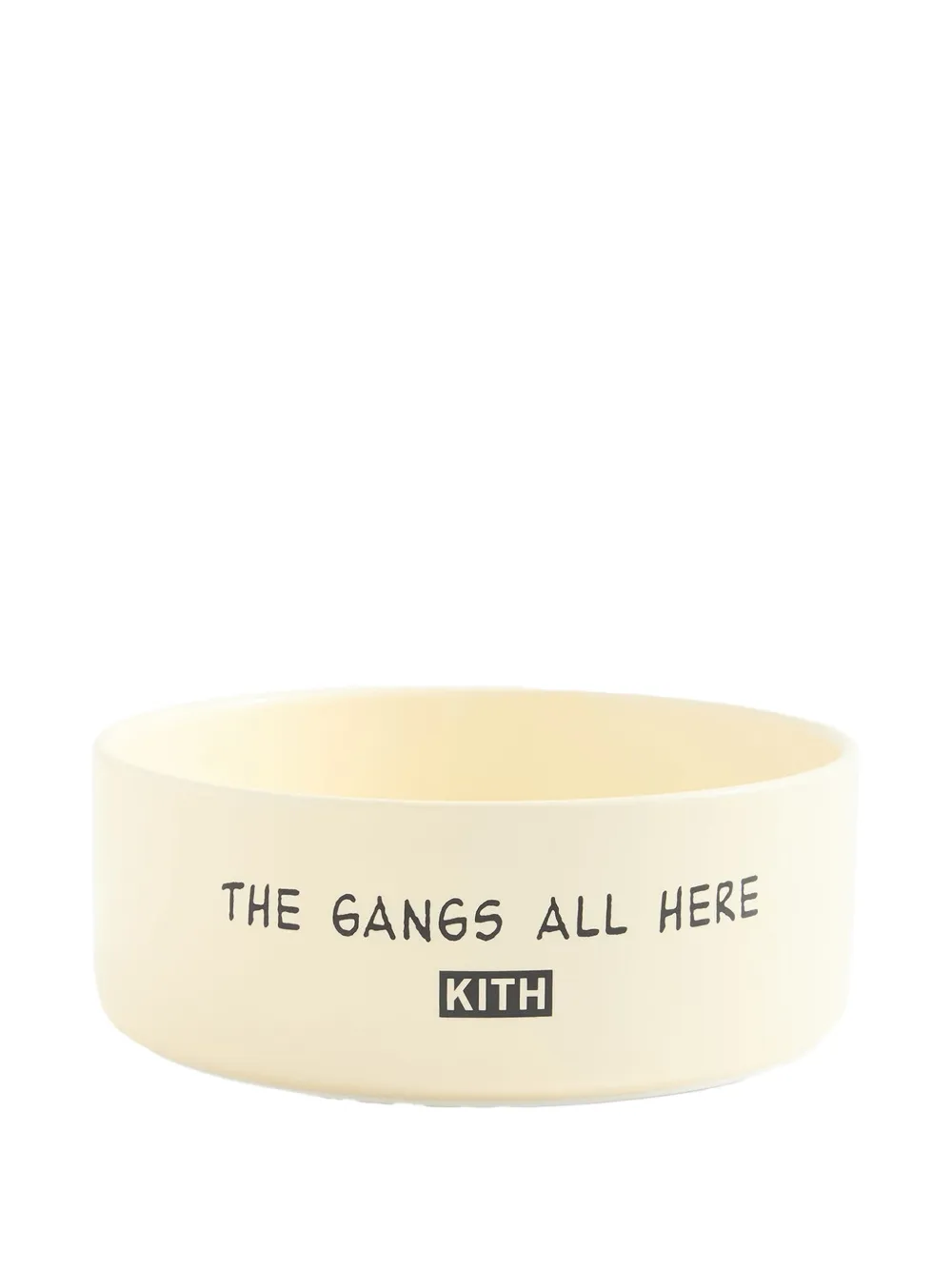 Kith X Peanuts Snoopy Dog Bowl In Neutrals