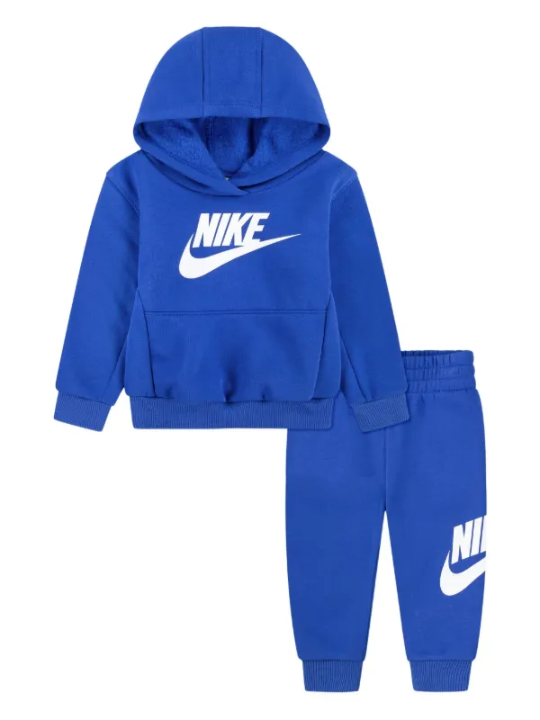 Nike Kids logo-print Tracksuit Set Blue FARFETCH IN