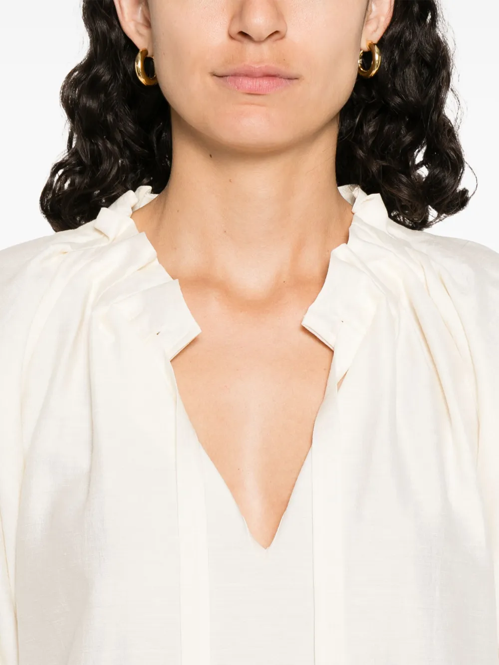 Max Mara Jene maxi-jurk Beige