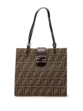 Fendi Pre-Owned 2000-2010 Zucca Canvas tote bag - Brown
