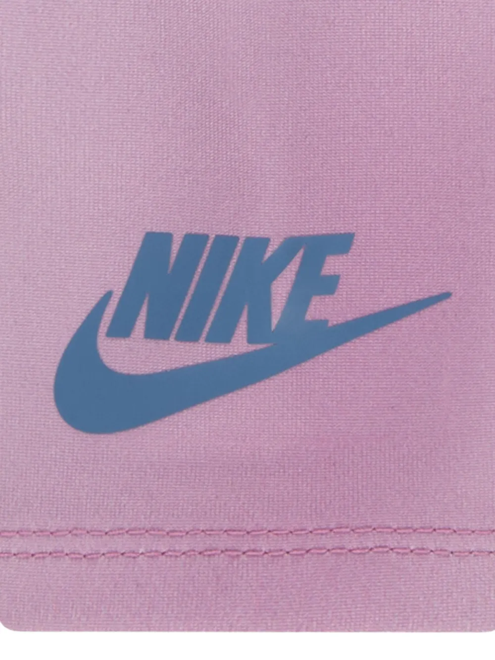 Nike Kids Legging met tie-dye print en logo Roze