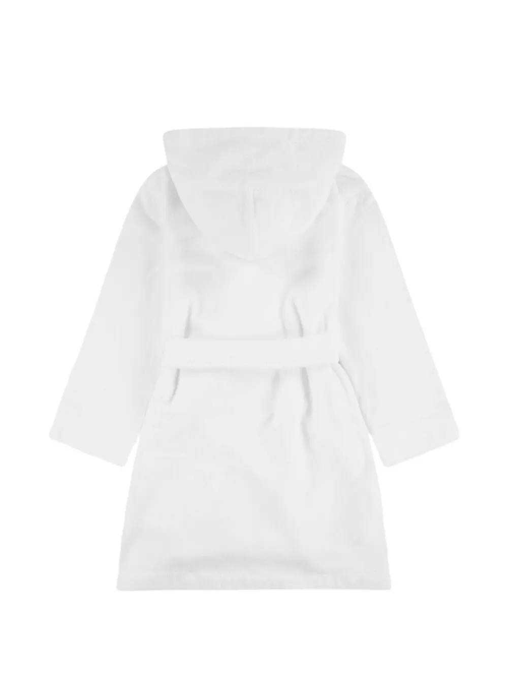 POLO RALPH LAUREN KIDS Badjas met geborduurd logo Wit