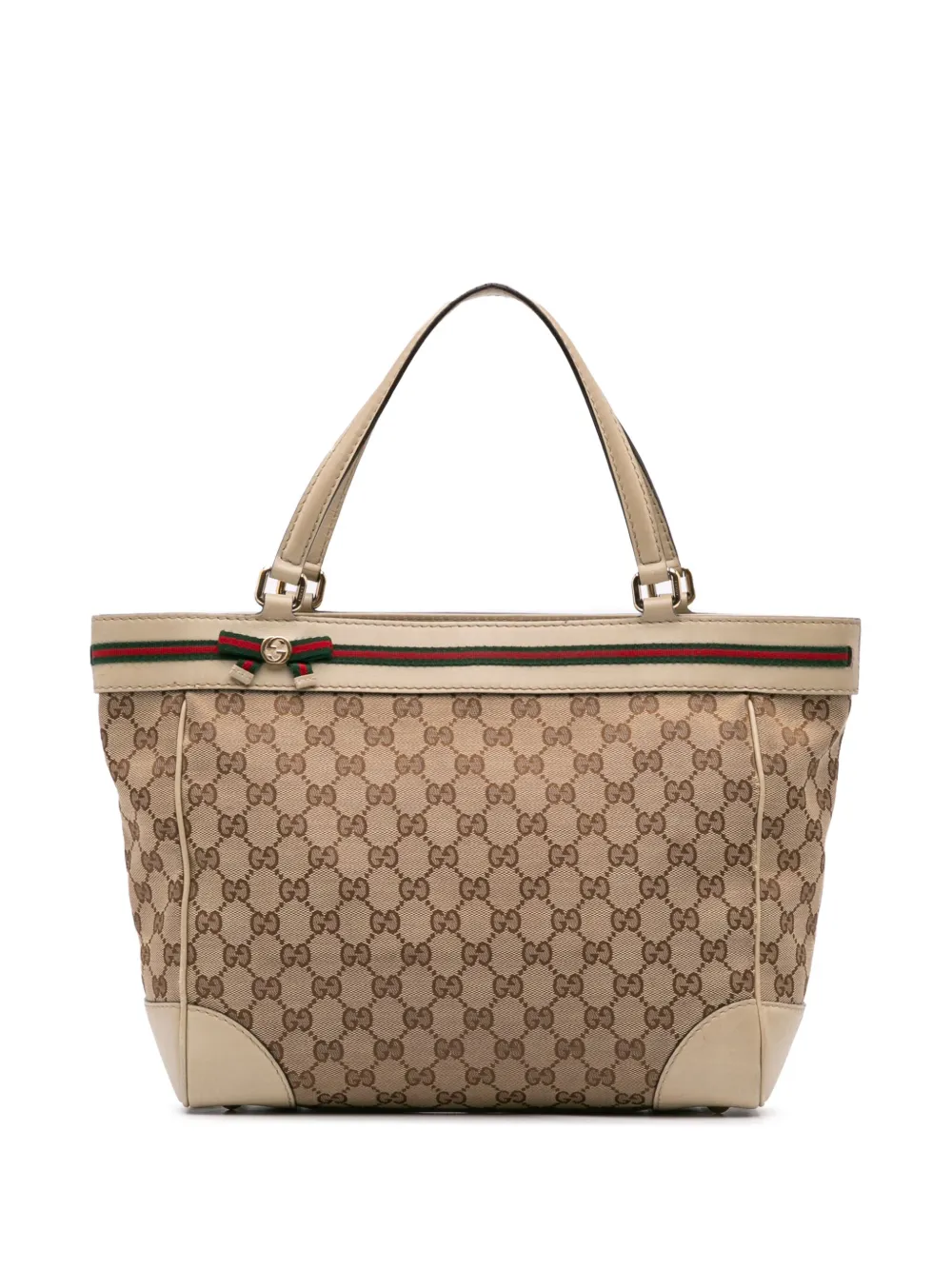 Gucci Pre-Owned 2016-2024 GG Canvas Mayfair tote bag | Brown | Image 1