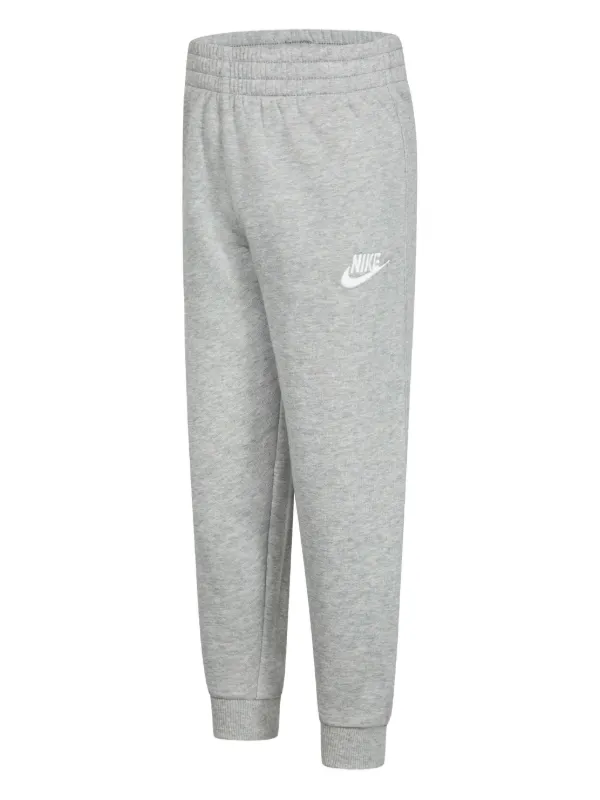 Nike Kids Calça De Moletom Em Algodão Cinza FARFETCH BR