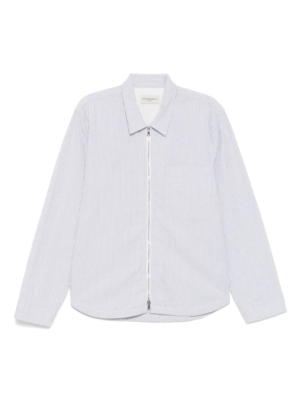 Officine Generale Malo Seersucker Jacket
