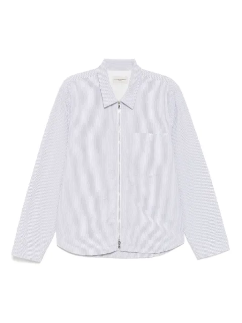 Officine Generale chamarra de tejido seersucker Malo