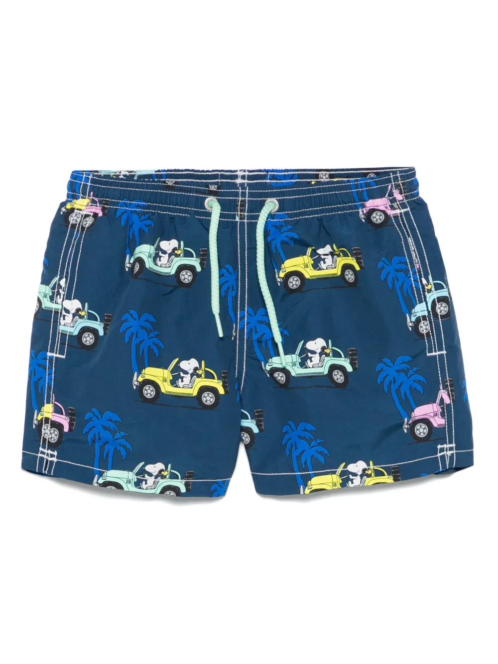 Mc2 Saint Barth Kids' X Peanuts™ Jean Swim Shorts