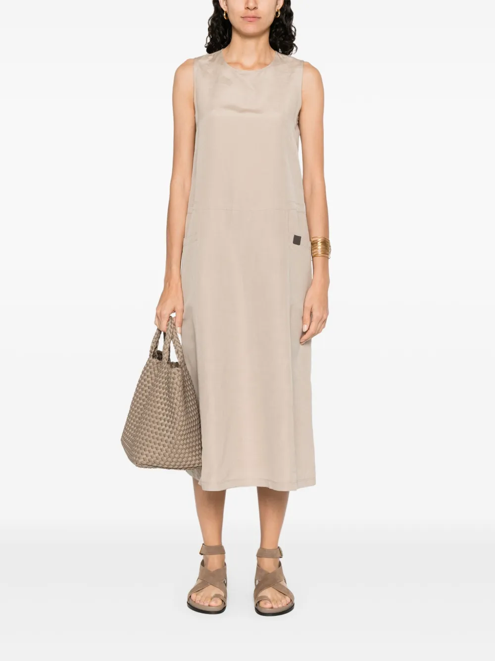 Max Mara Midi-jurk - Beige