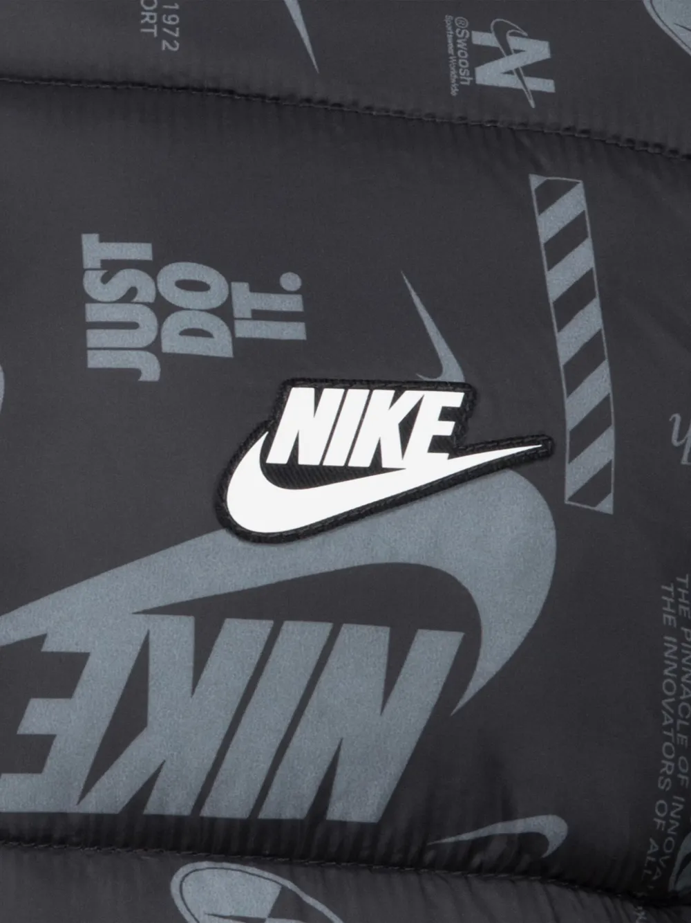 Nike Kids Jack met logo Zwart
