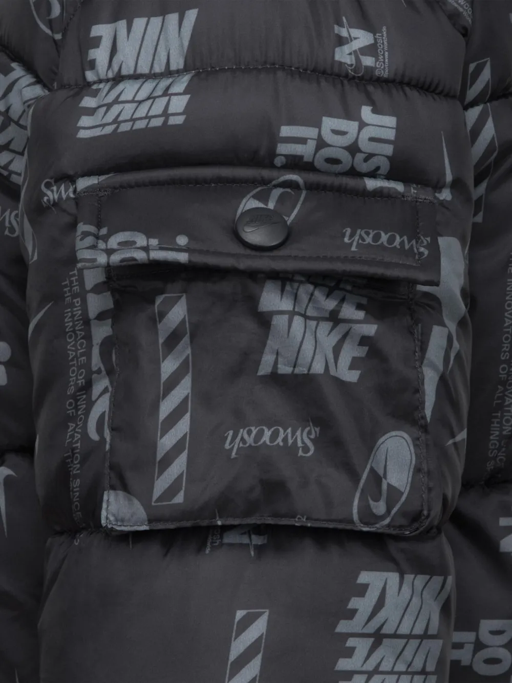 Nike Kids Jack met logo Zwart