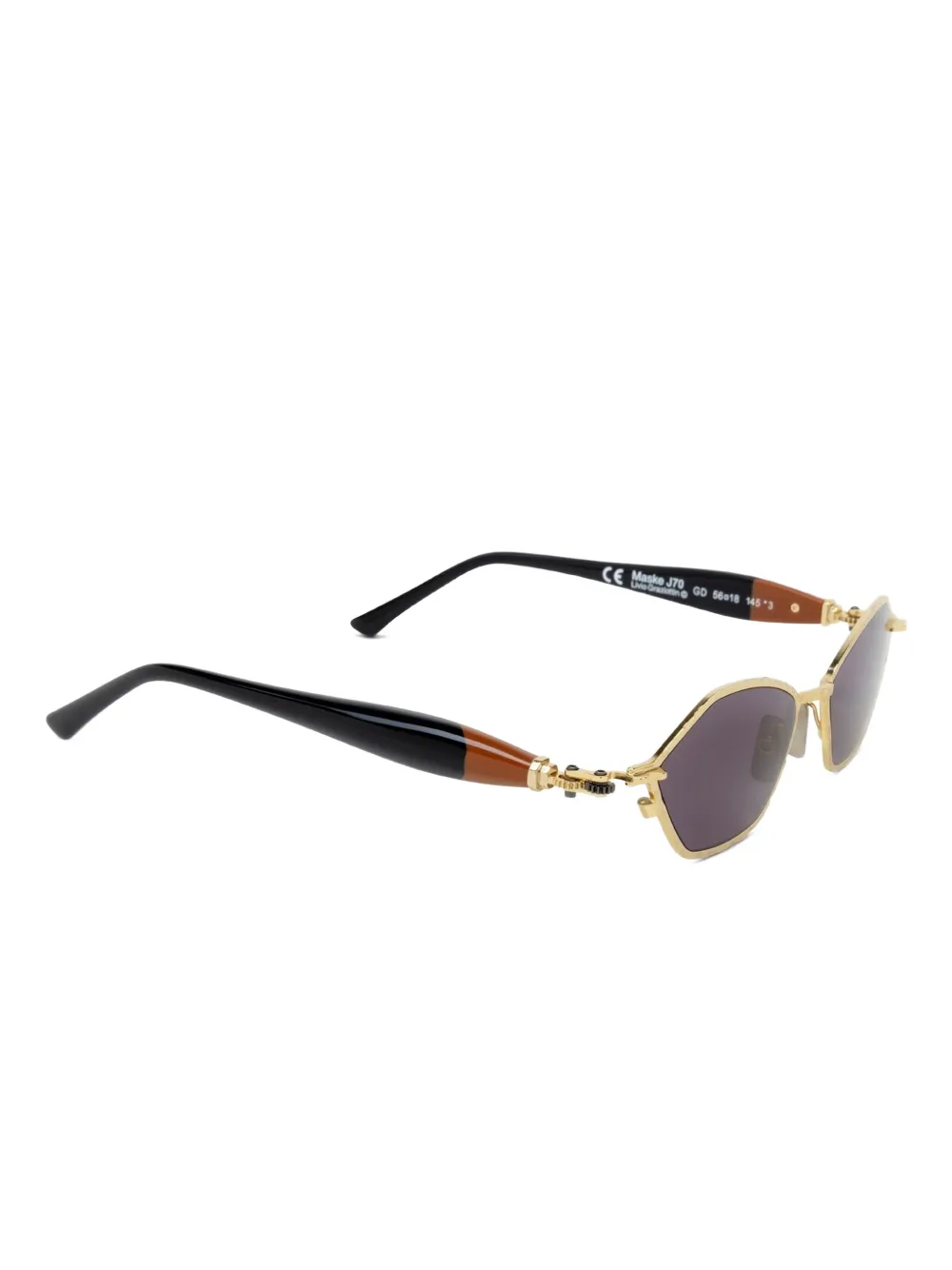 Kuboraum geometric-frame sunglasses | Men | Image 2