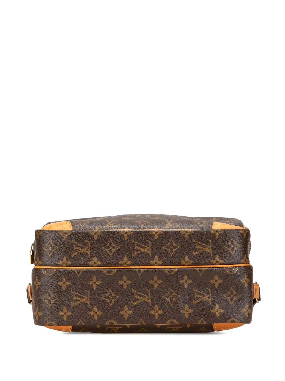 Pre-owned Louis Vuitton 2005 Monogram Nil Crossbody Bag In Brown
