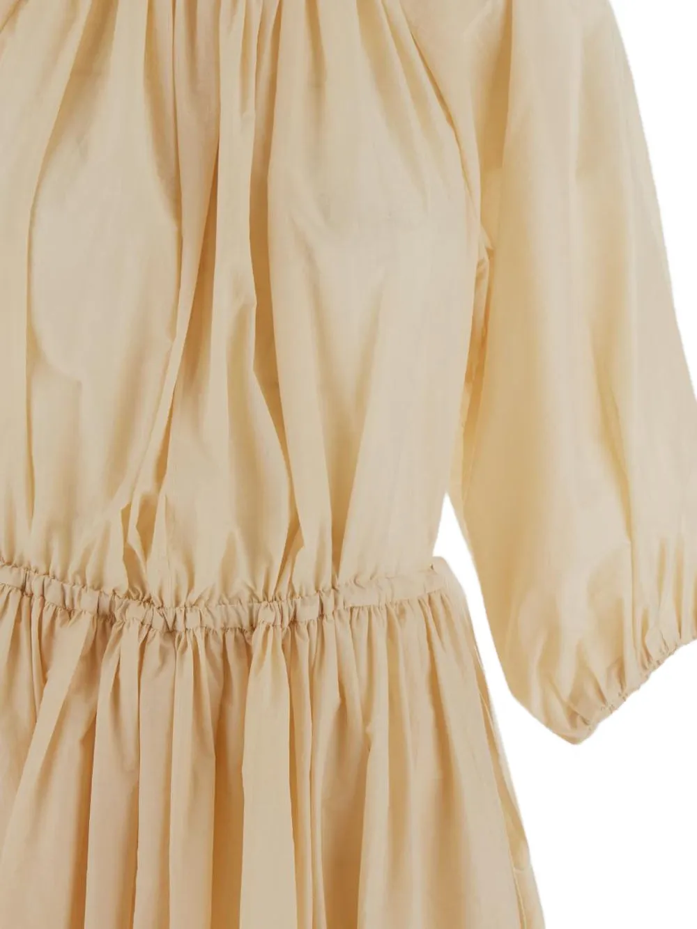 Philosophy Di Lorenzo Serafini Geplooide midi-jurk Beige