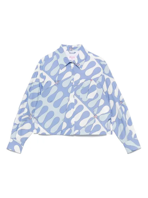 PUCCI Junior camisa estampada