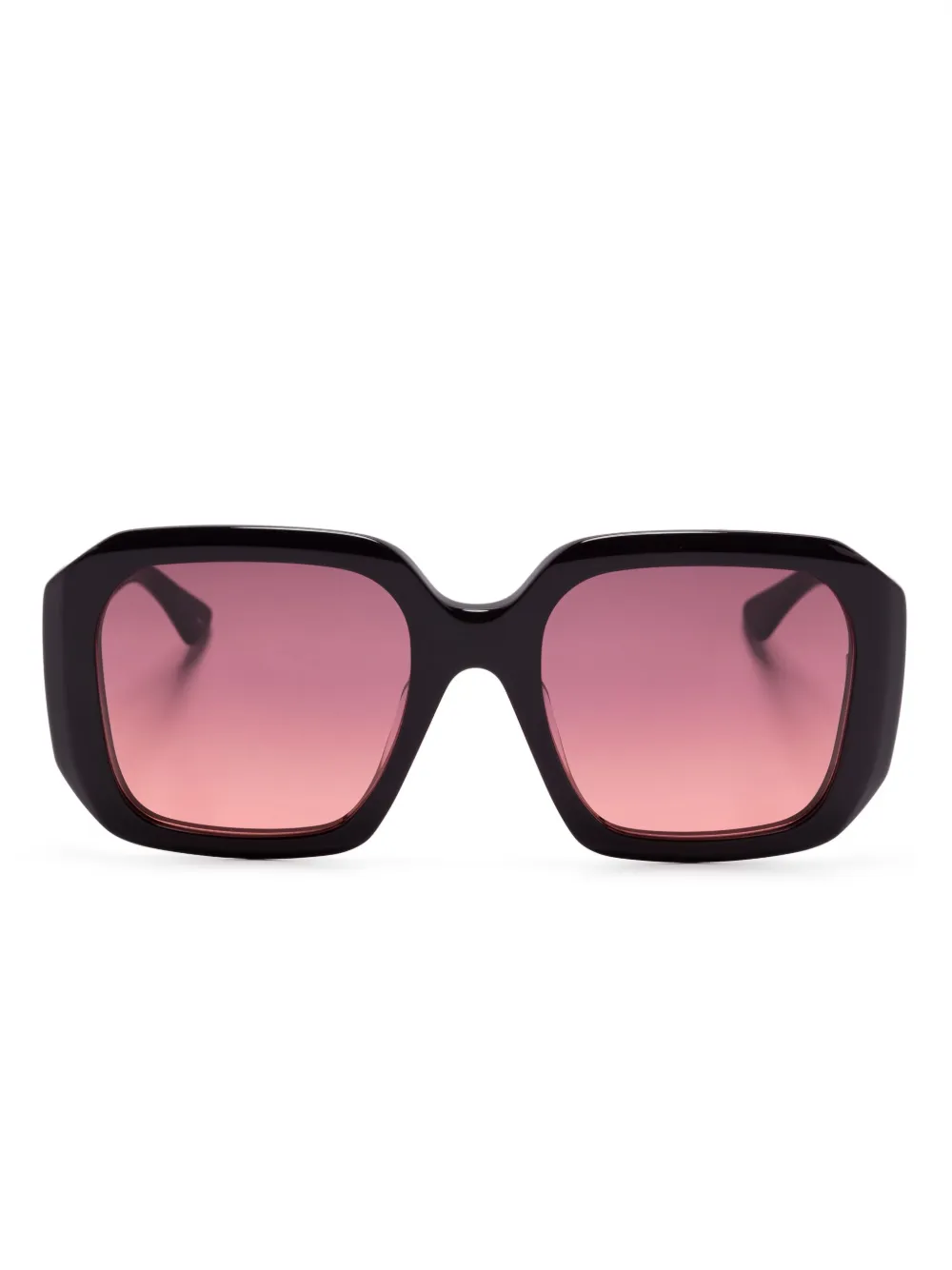 Chloé Eyewear oversize-frame sunglasses | Red | Image 1