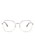 Chloé Eyewear round-frame glasses - Gold