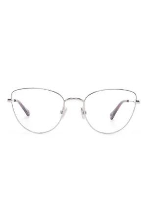 Gentle Monster Ep 02 round-frame Glasses | Silver | FARFETCH MY