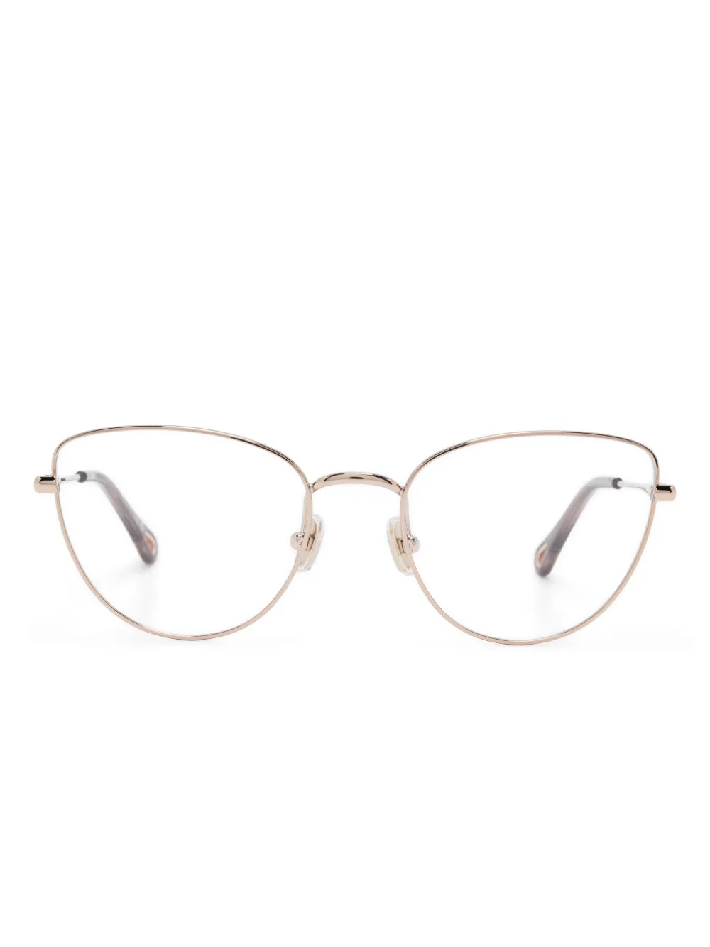 Chloé Eyewear lunettes de vue à monture papillon | or | Image 1