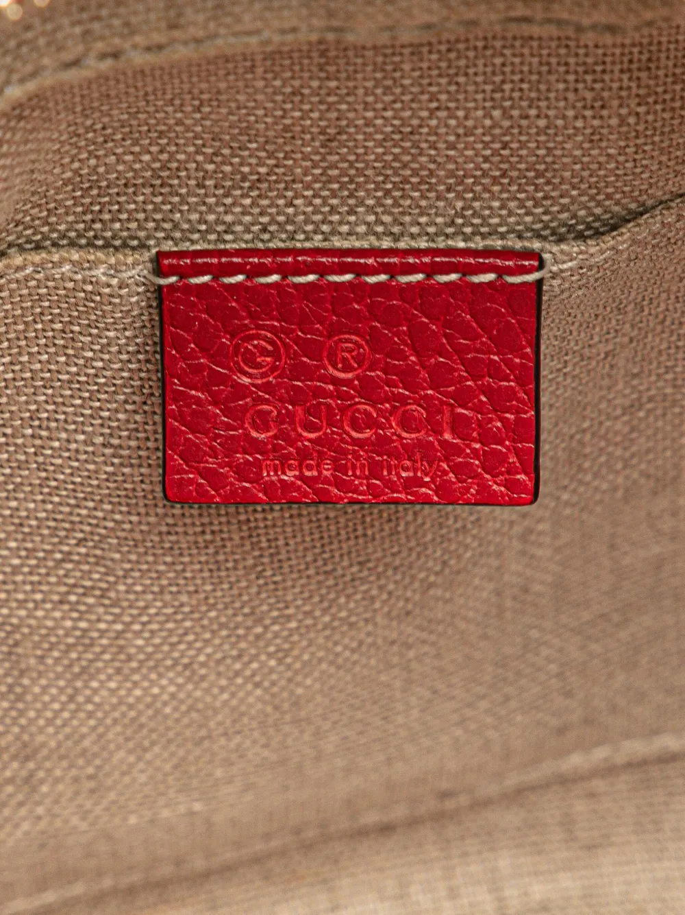Pre-owned Gucci 2016-2024 Gg Canvas Bree Crossbody Bag In Brown