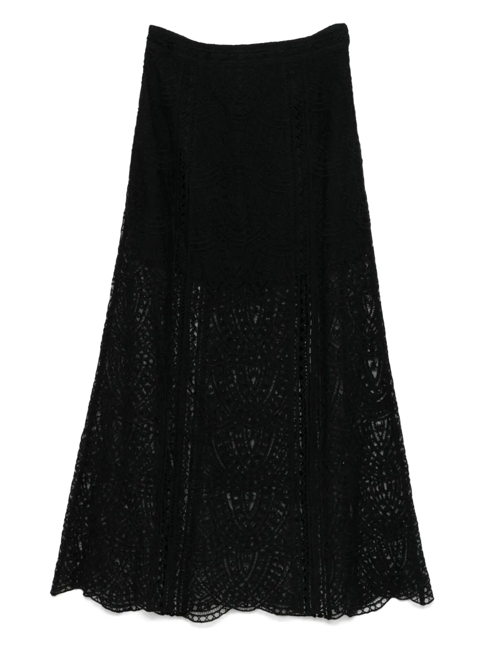 Ba&Sh Gisele maxi-rok - Zwart