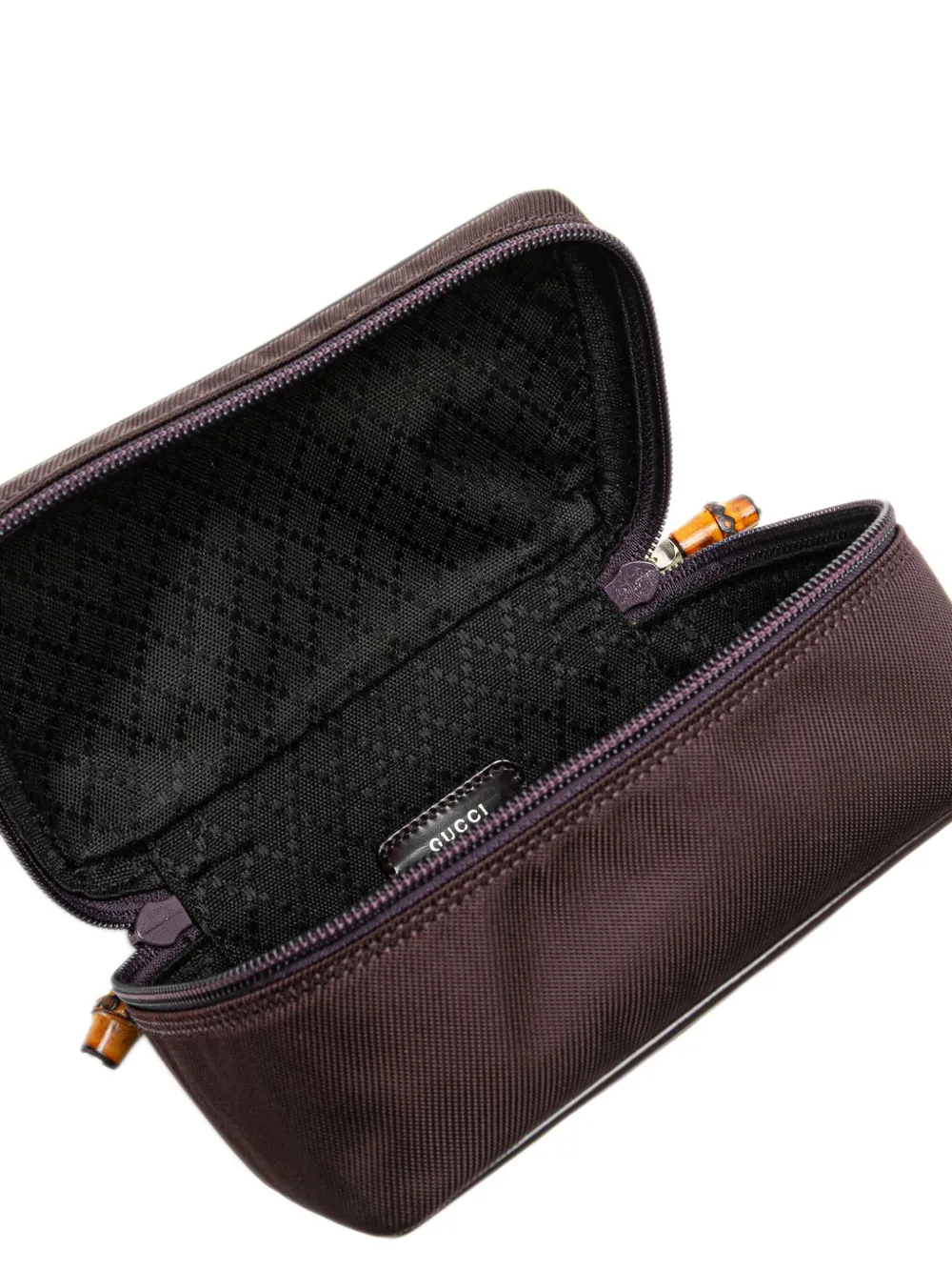 Gucci Pre-Owned Trousse in nylon XX secolo | Image 5