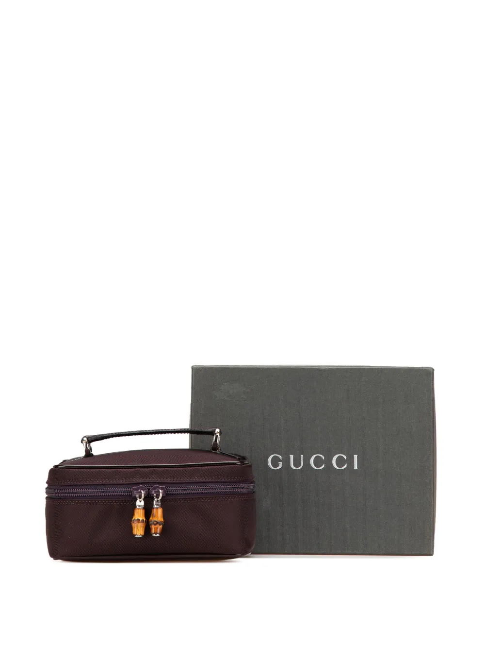 Gucci Pre-Owned Trousse in nylon XX secolo | Image 6