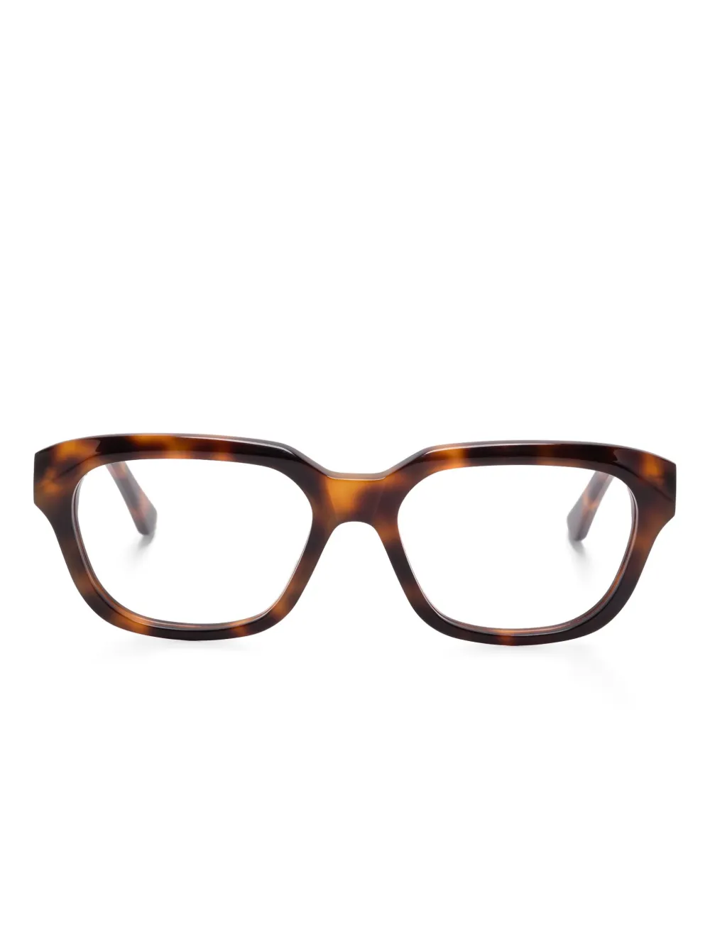 Chloé Eyewear rectangle-frame glasses | Brown | Image 1