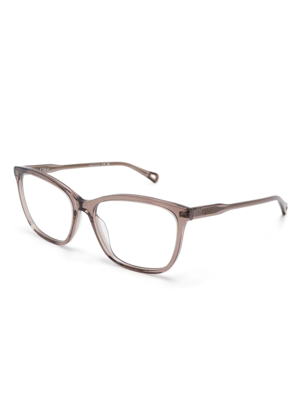 Chloé Eyewear rectangle-frame glasses | Men | Image 2