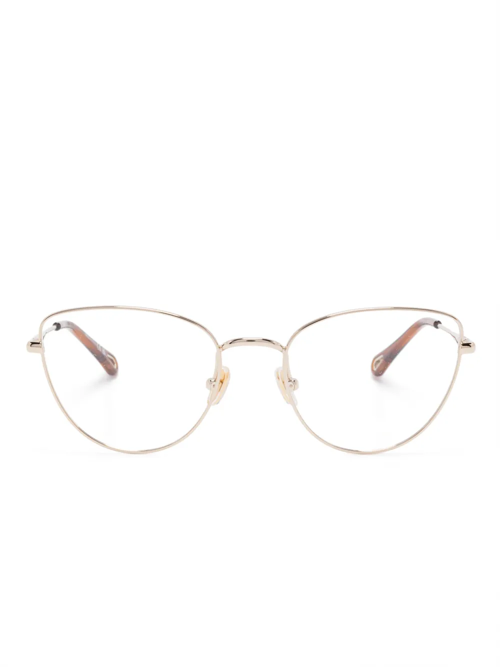 Chloé Eyewear lunettes de vue à monture papillon | or | Image 1