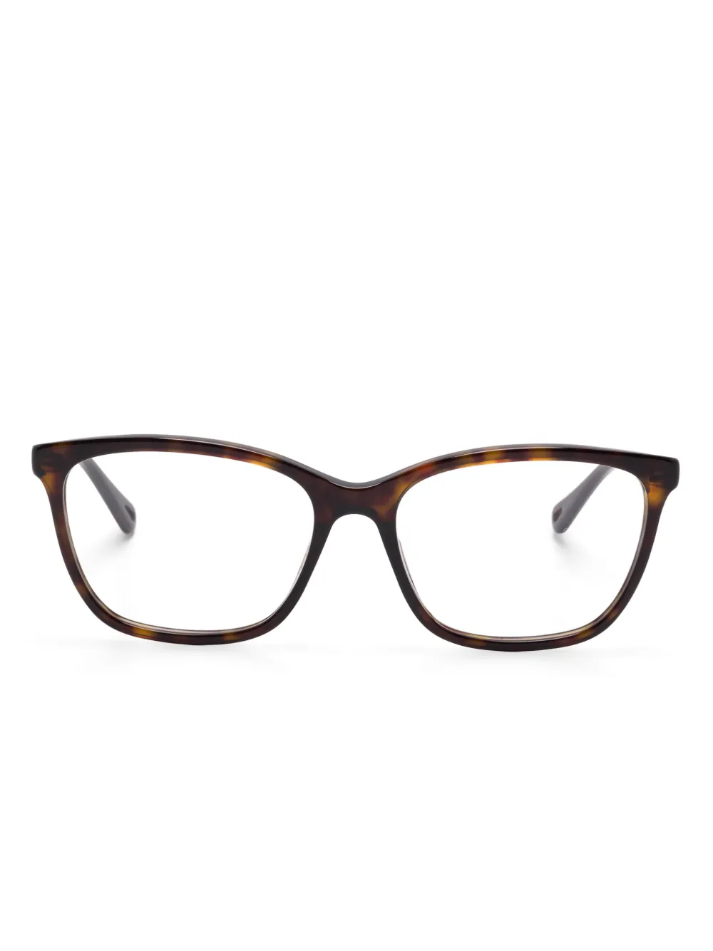 Chloé Eyewear lunettes de vue à monture carrée | marron | Image 1