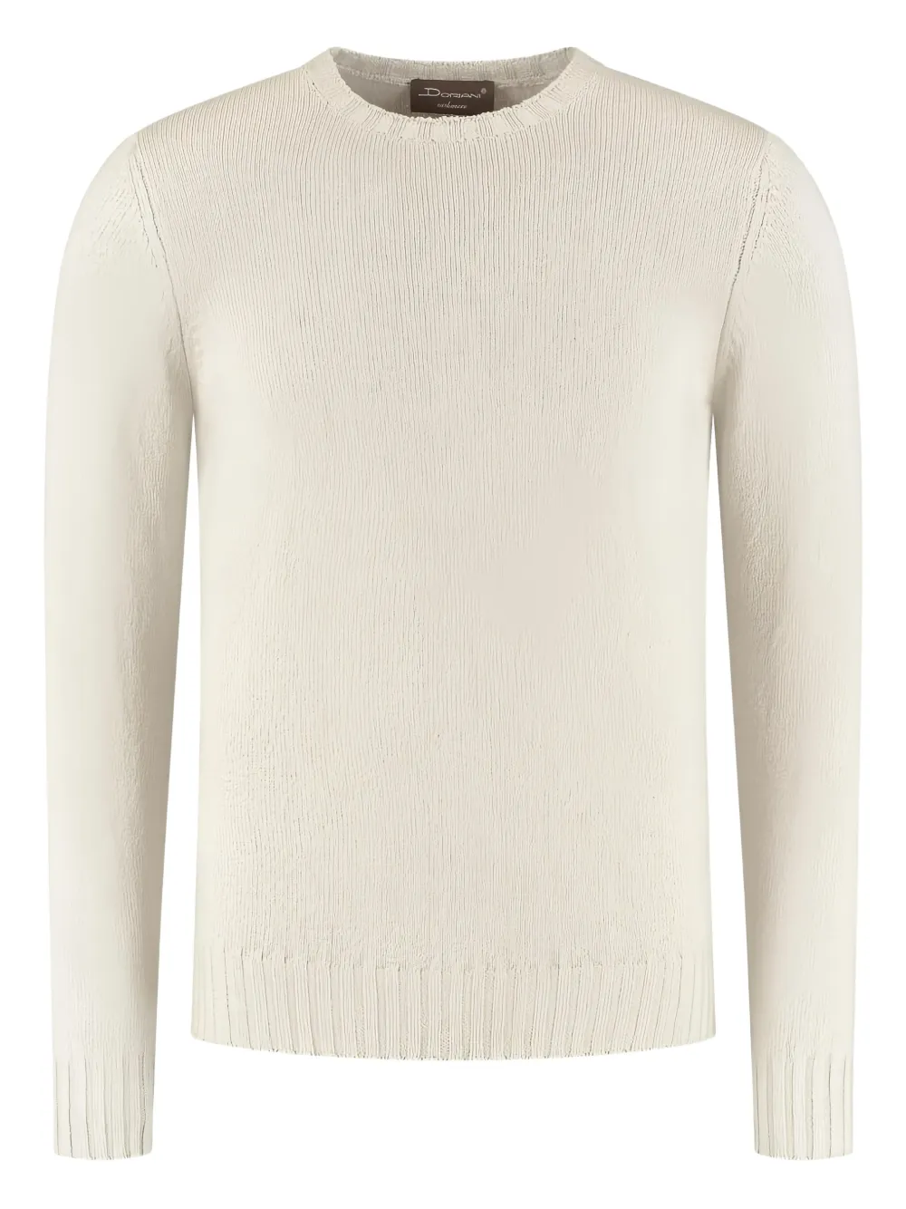 ribbed-knit sweater