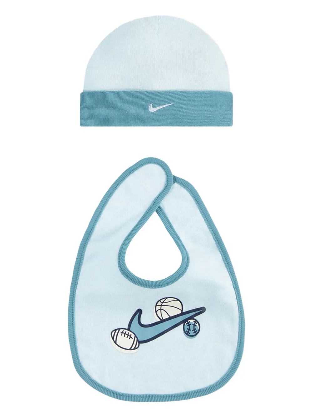 Nike Kids Romper van katoenblend Blauw
