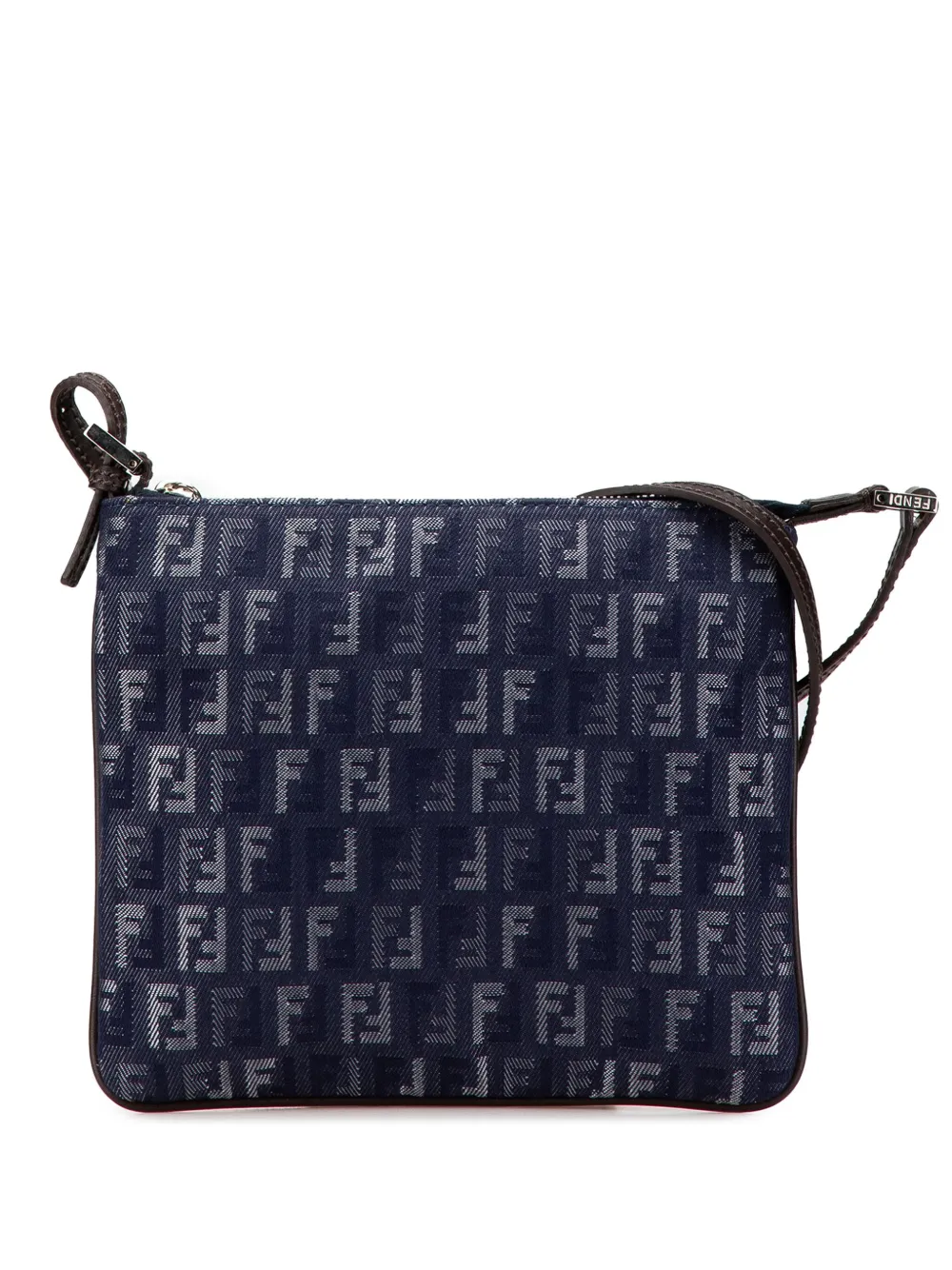 Fendi Pre-Owned 2000-2010 Zucchino Denim crossbody bag | Blue | Image 1