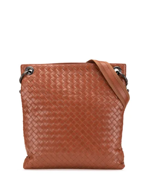 Bottega Veneta Pre-Owned bolsa crossbody de piel Intrecciato 2008