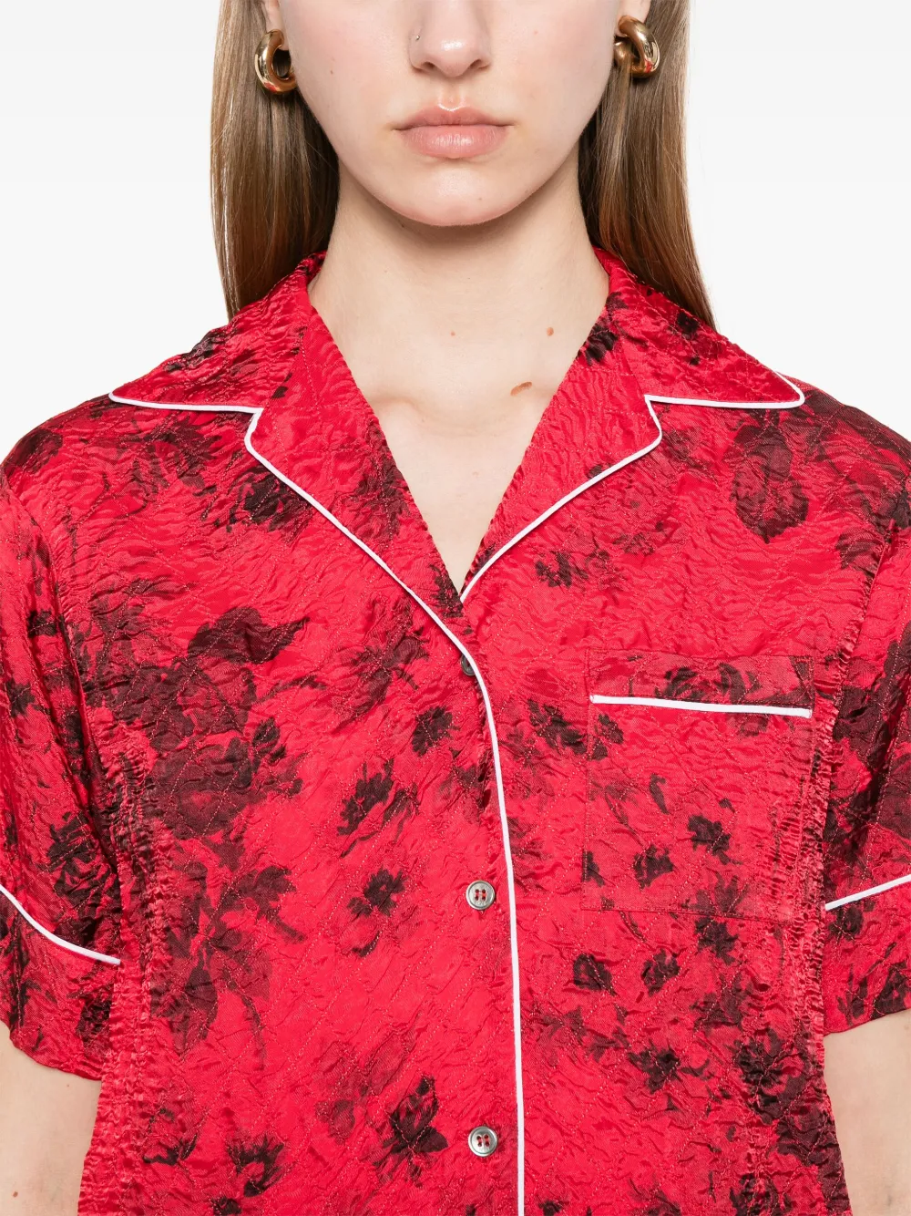 Shop N°21 Piped-trim Shirt