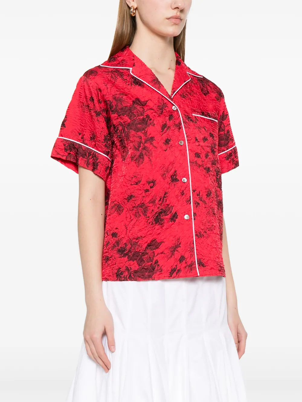Shop N°21 Piped-trim Shirt