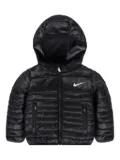 Nike Kids Swoosh padded jacket - Black