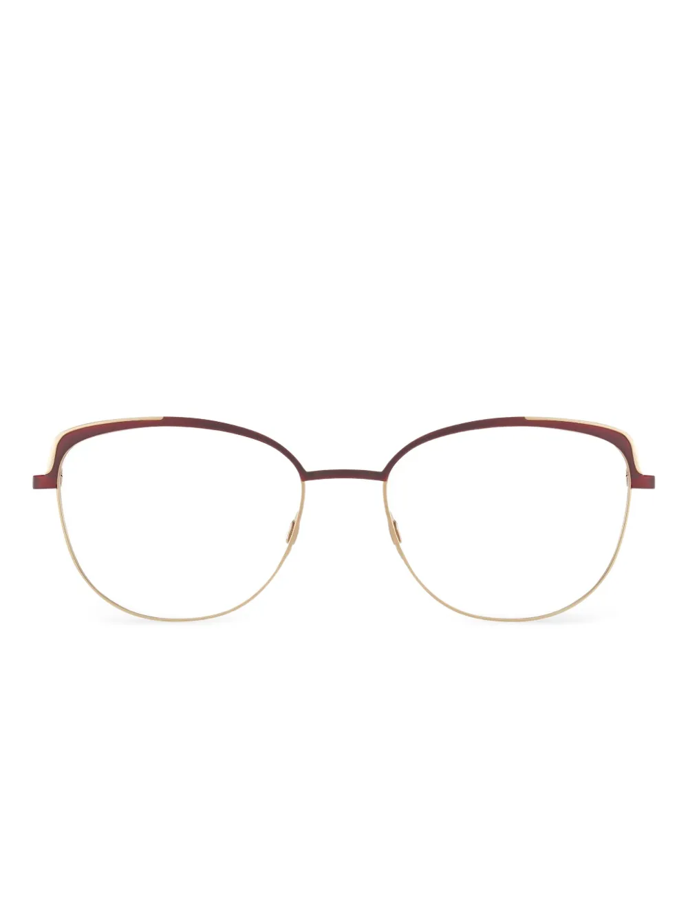 Cazal lunettes de vue à monture papillon | or | Image 1