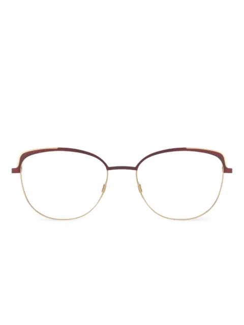 Cazal lentes con armazón cat eye