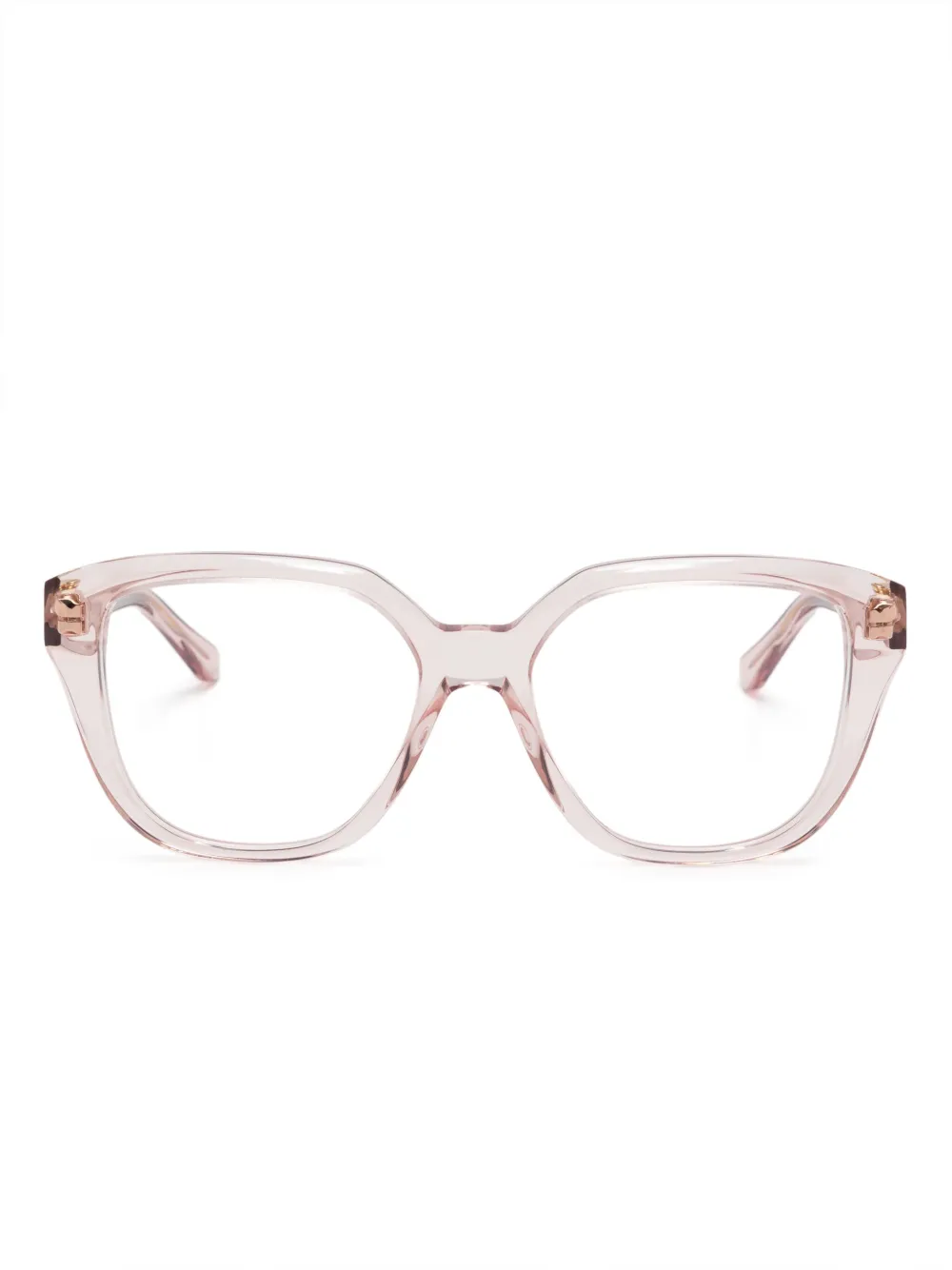 Chloé Eyewear square-frame glasses | Pink | Image 1