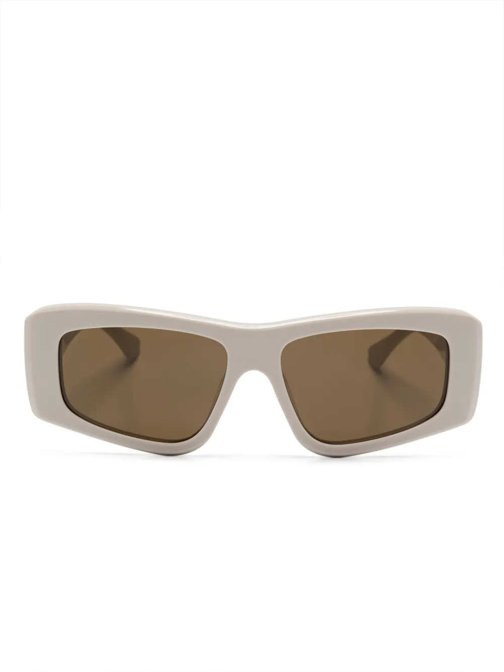 Chloé Eyewear lentes de sol con armazón rectangular | blanco | Image 1