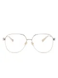 Chloé Eyewear round-frame glasses - Gold