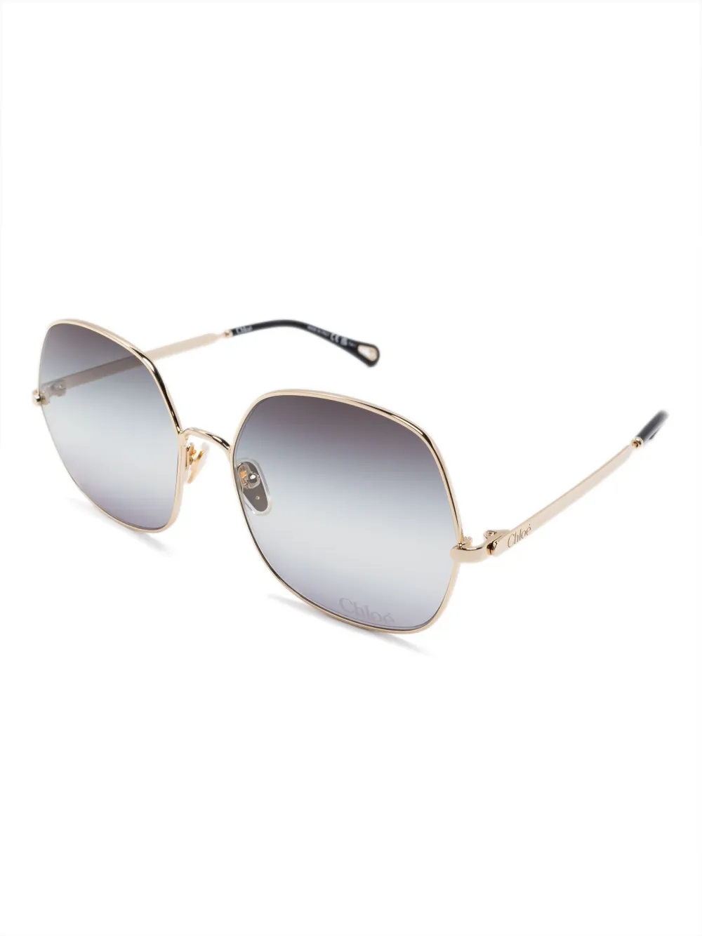 Chloé Eyewear oversize-frame sunglasses | Men | Image 2