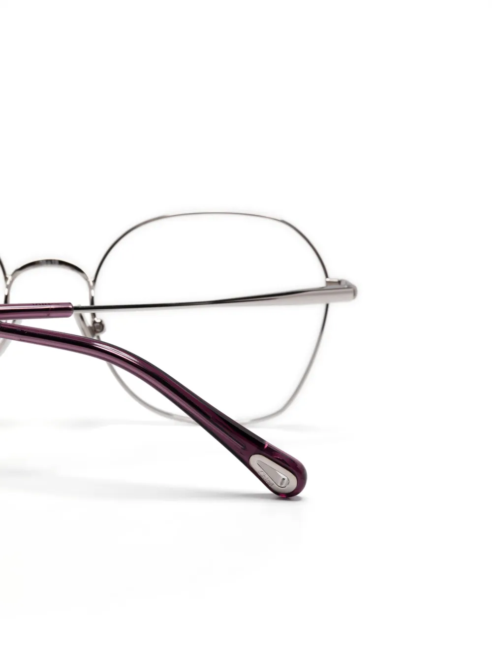 Chloé Eyewear 0320O bril Zilver