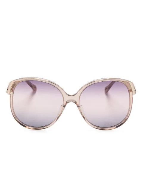 Chloé Eyewear نظارة شمس بإطار كبير