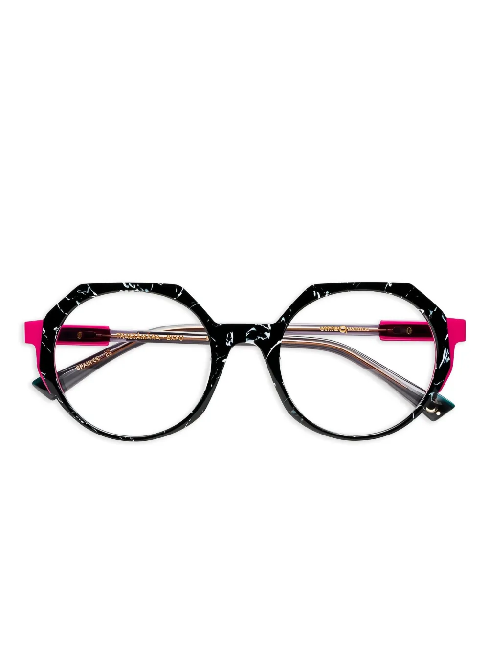 Etnia Barcelona Trastamara geometric-frame glasses - Nero