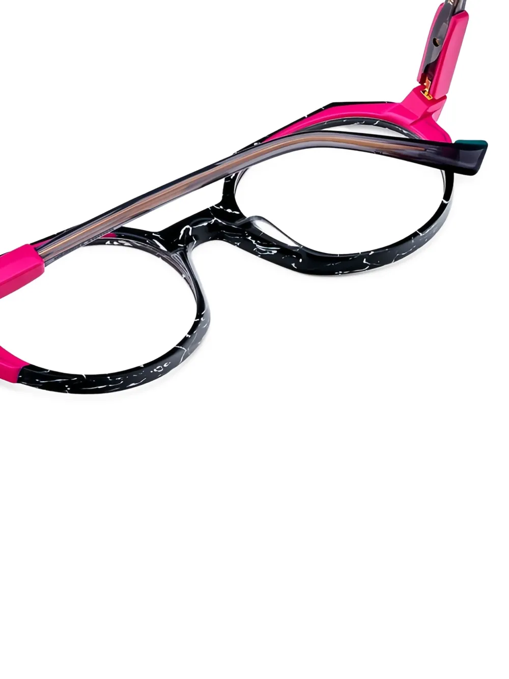 Etnia Barcelona Trastamara bril met geometrisch montuur Zwart