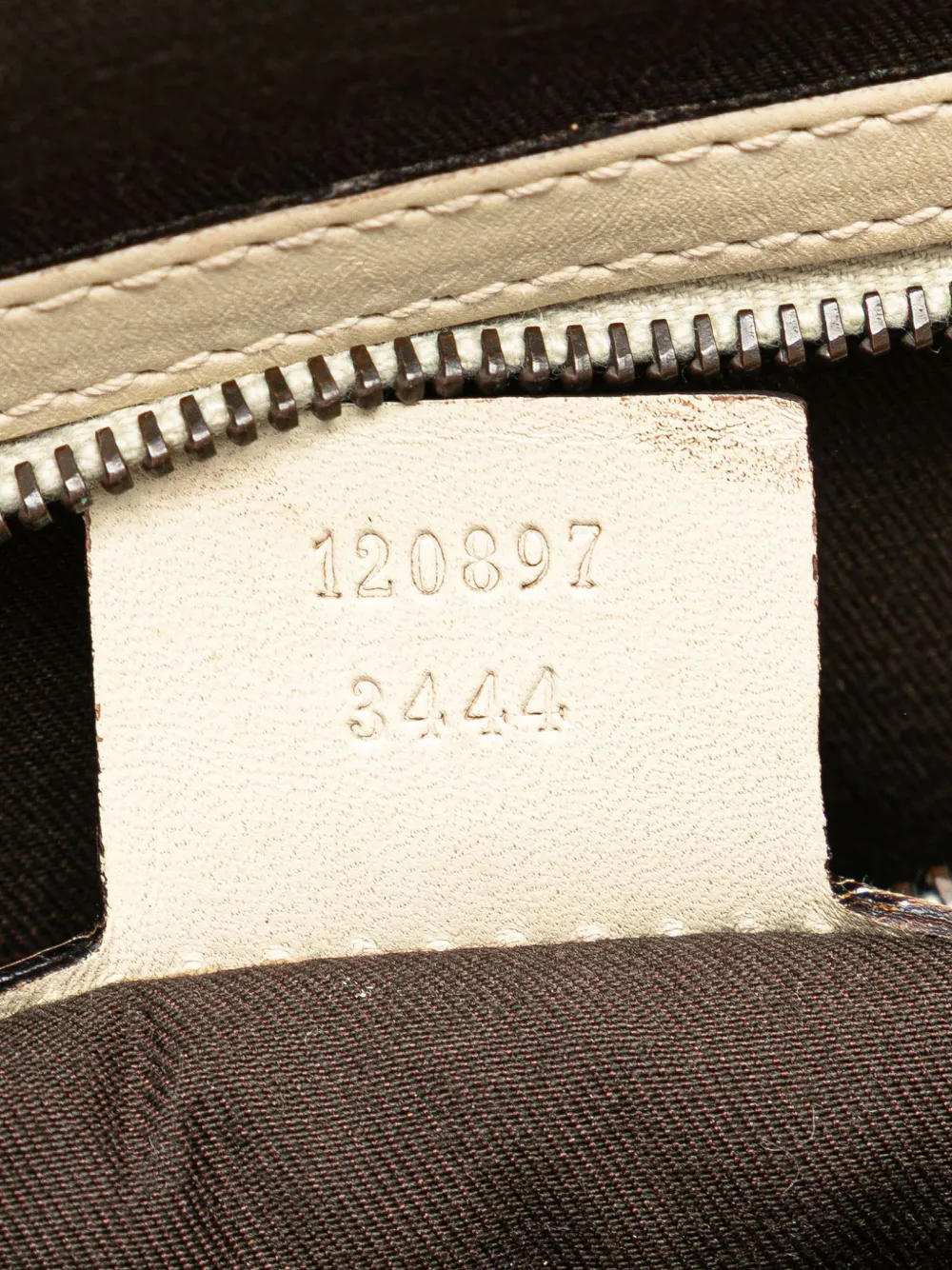 Gucci Pre-Owned Borsa tote Nailhead in tela GG e pelle di vitello 2000-2015 | Image 5